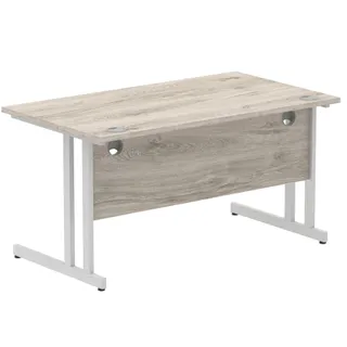 Impulse Straight Desk Cantilever Leg