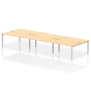 Impulse B2B Bench Desk - 6 Person