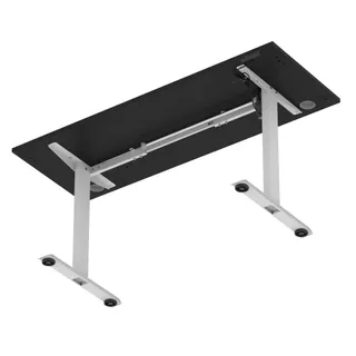 Air Lite Height Adjustable Slimline Desk With Cable Ports
