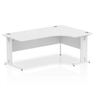 Impulse Crescent Desk Cable Managed Leg