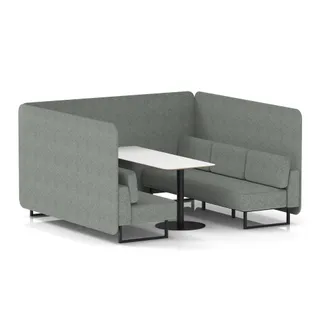Brixworth Bench Booth in Single Tone