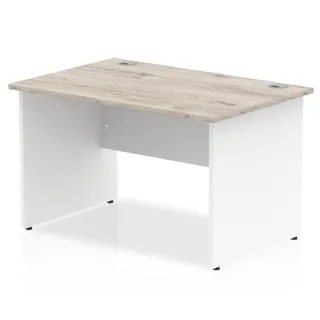 OE - Impulse Straight Desk Panel End Leg Two Tone