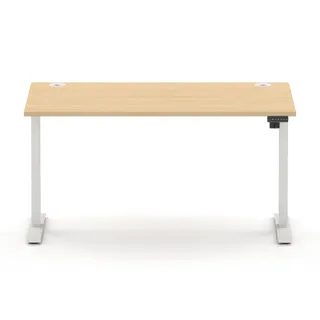 Air Lite Height Adjustable Desk With Cable Ports