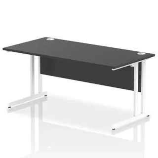 Impulse Straight Desk Cantilever Leg