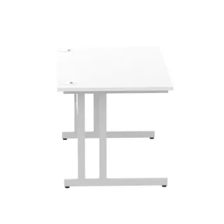 Impulse Straight Desk Cantilever Leg