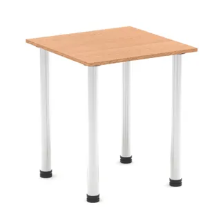 Impulse Square Table With Post Leg