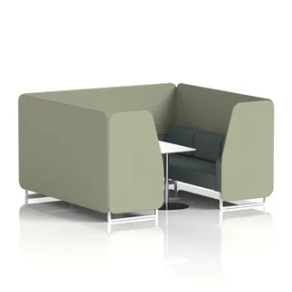 Brixworth Booth in Two Tone