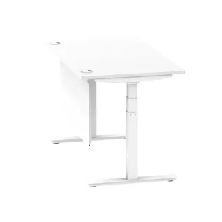 Air Height Adjustable Desk With Cable Ports