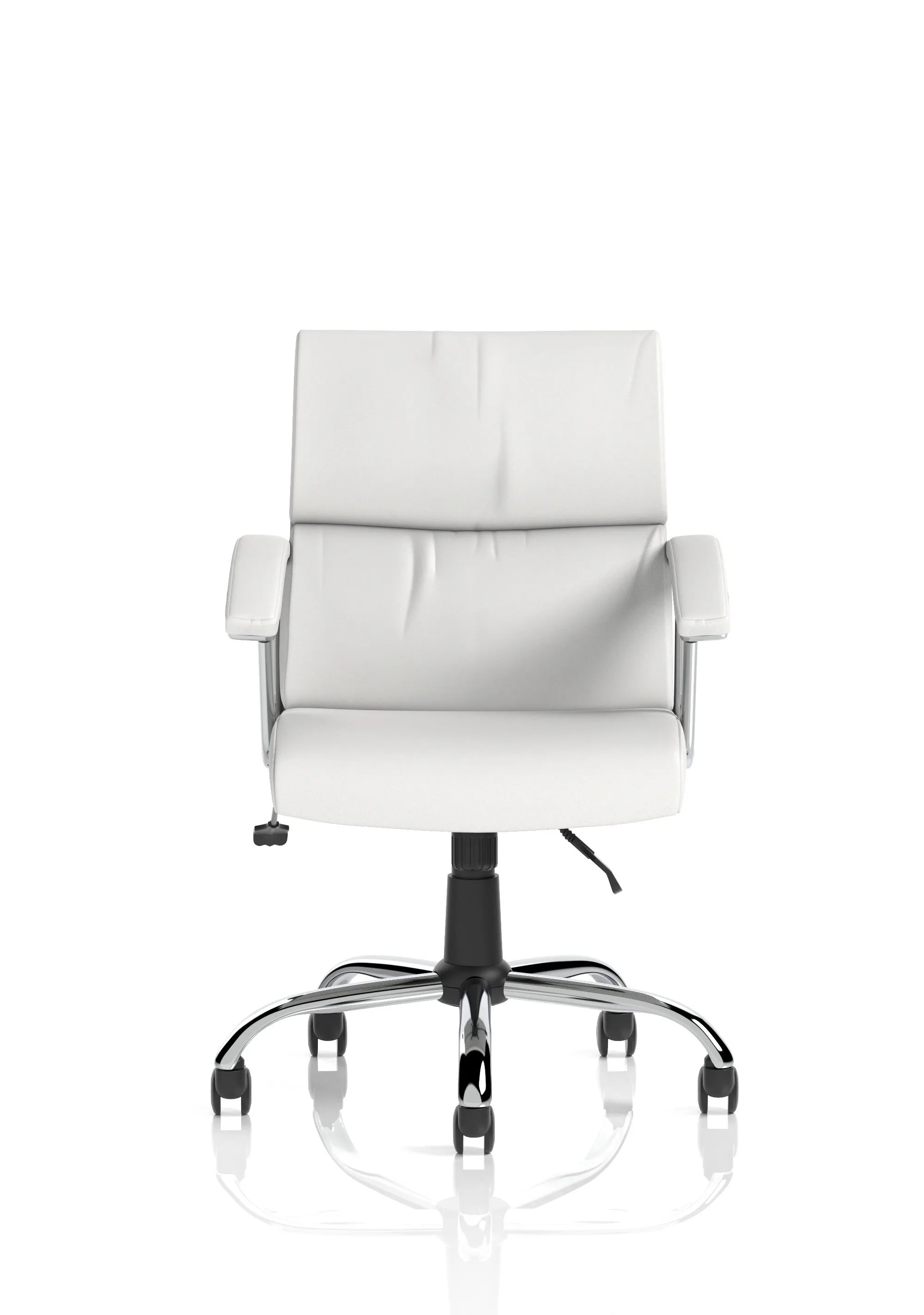 Desire Medium Back Leather Executive Office Chair with Arms