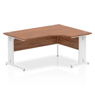 Impulse Crescent Desk Cable Managed Leg