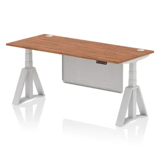 Air Height Adjustable Desk With Cable Ports