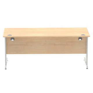 Impulse Straight Desk Cable Managed Leg