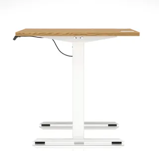 Air Lite Height Adjustable Desk With Cable Ports