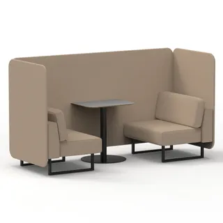 Brixworth Bench Booth in Single Tone