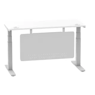 Air Height Adjustable Slimline Desk With Cable Ports