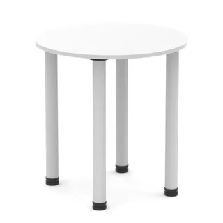 Impulse Round Table With Post Leg