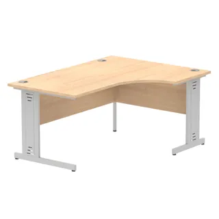 Impulse Crescent Desk Cable Managed Leg