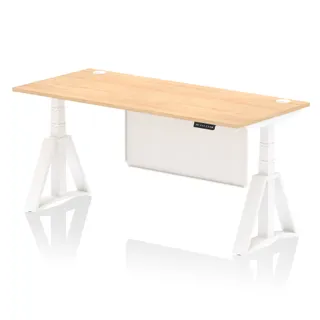 Air Height Adjustable Desk With Cable Ports