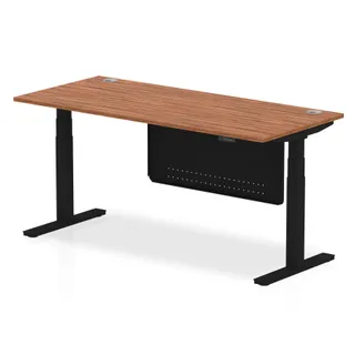 Air Height Adjustable Desk With Cable Ports