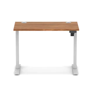 Air Lite Height Adjustable Slimline Desk With Cable Ports