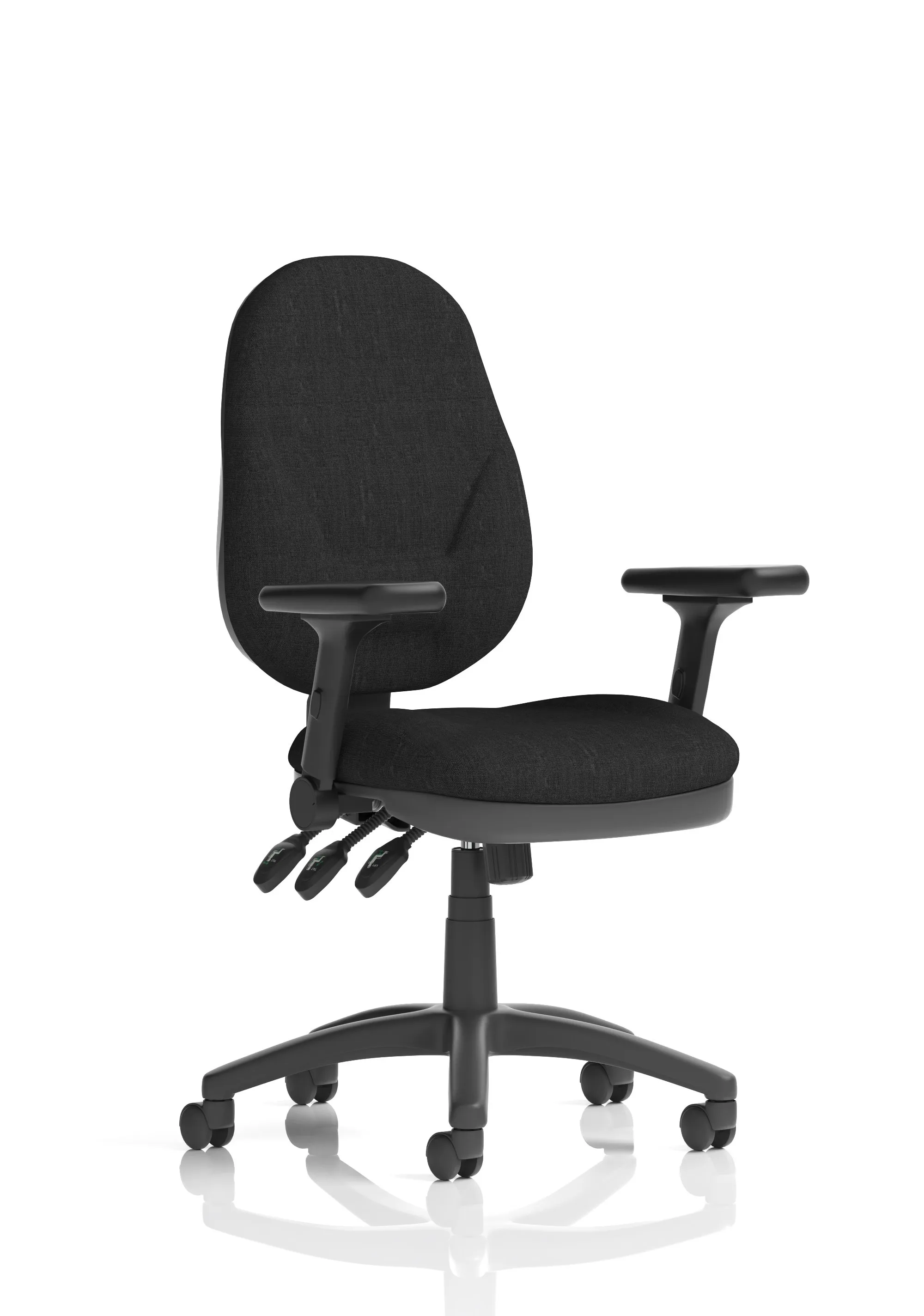 With Height Adjustable And Folding Arms