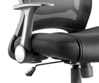Zeus Medium Mesh Back Task Operator Office Chair with Arms