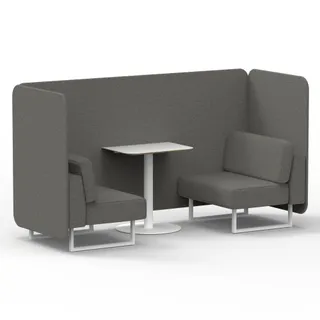 Brixworth Bench Booth in Single Tone