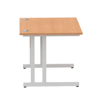 Impulse Straight Desk Cantilever Leg