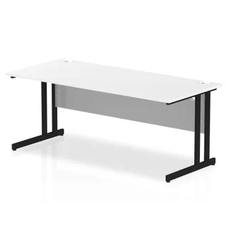 Impulse Straight Desk Cantilever Leg