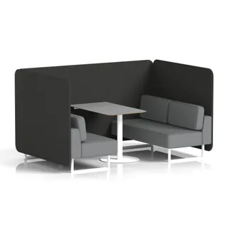 Brixworth Bench Booth in Two Tone