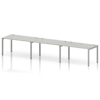 Impulse Single Row Bench Desk - 3 Person