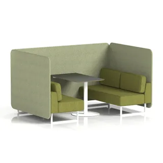 Brixworth Bench Booth in Two Tone