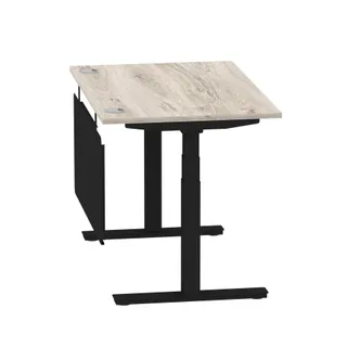 Air Height Adjustable Desk With Cable Ports