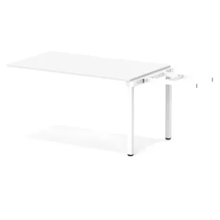 Evolve Plus Single Row Bench Desk Extension Kit