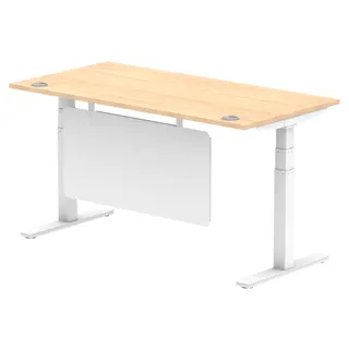 Air Height Adjustable Desk With Cable Ports