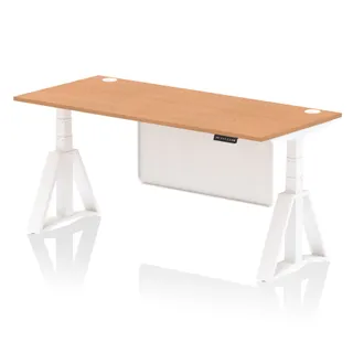 Air Height Adjustable Desk With Cable Ports