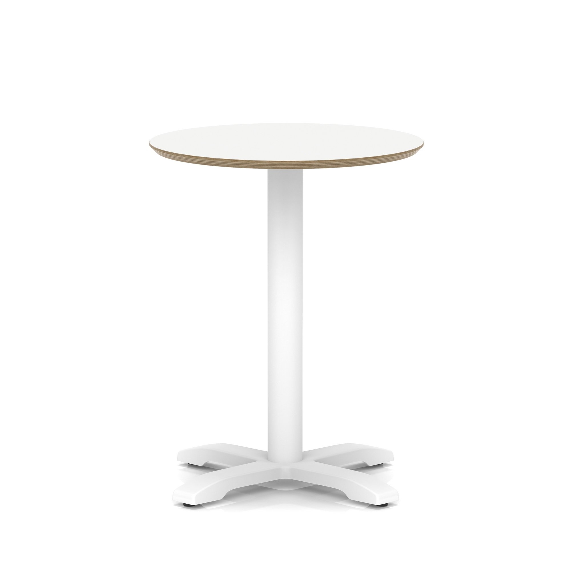 Brixworth Round Coffee Table With Cross Base