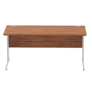 Impulse Straight Desk Cable Managed Leg