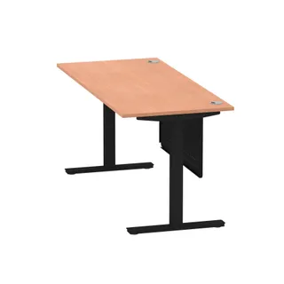 Air Height Adjustable Desk With Cable Ports
