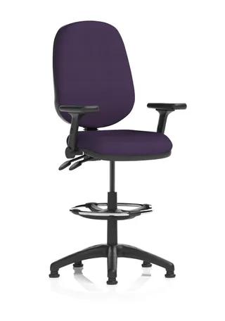 Eclipse Plus II Medium Back Task Operator Office Chair