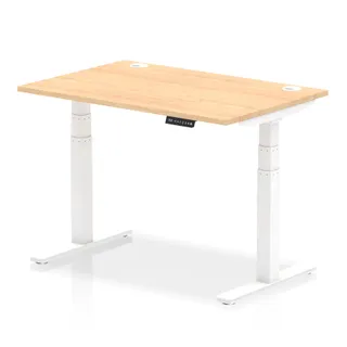 EE - Air Height Adjustable Desk With Cable Ports