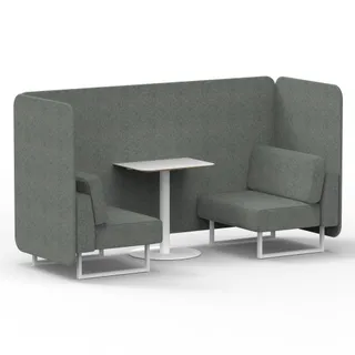 Brixworth Bench Booth in Single Tone