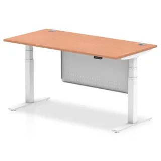 EE - Air Height Adjustable Desk With Cable Ports