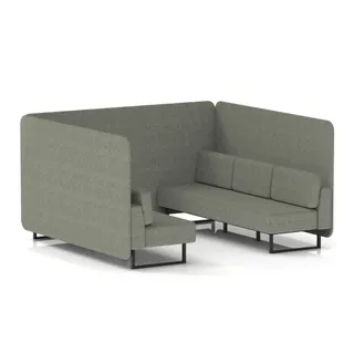Brixworth Bench Booth in Single Tone