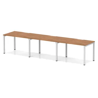 Evolve Plus Single Row Bench Desk - 3 Person