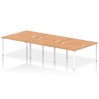 Impulse B2B Bench Desk - 6 Person