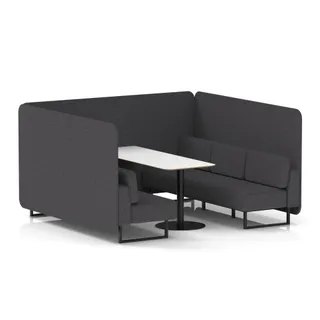 Brixworth Bench Booth in Single Tone