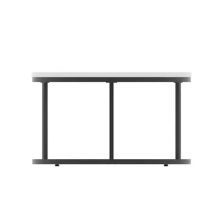 Impulse Round Coffee Table With Metal Frame