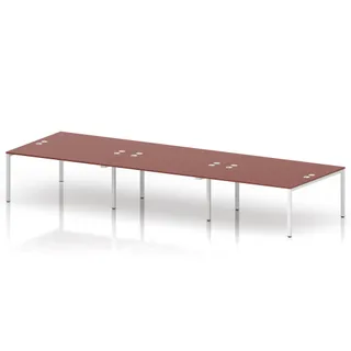Impulse B2B Bench Desk - 6 Person
