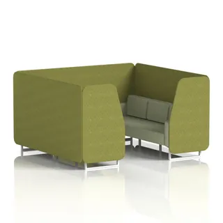 Brixworth Booth in Two Tone
